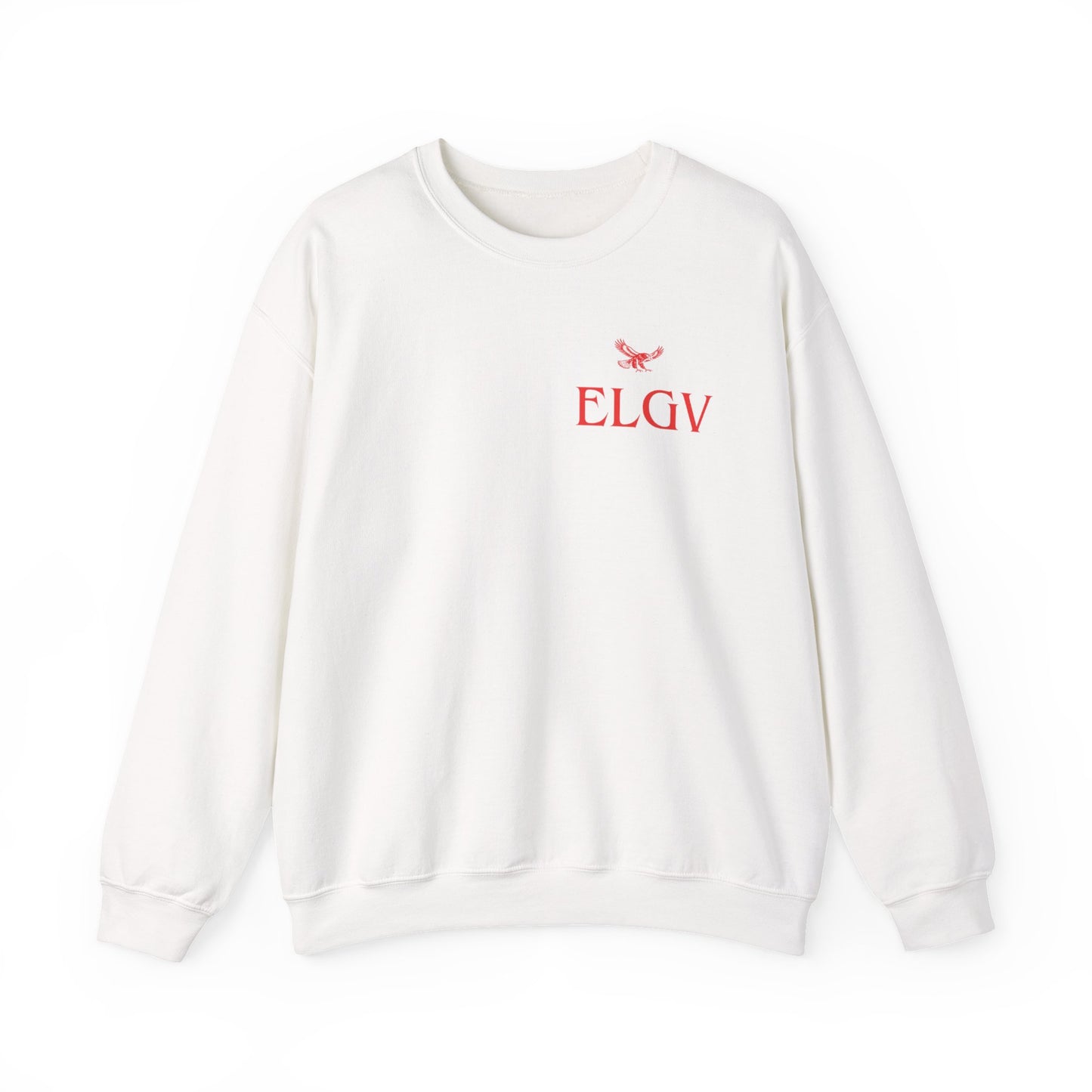 “Side ELGV logo red” sweatshirt