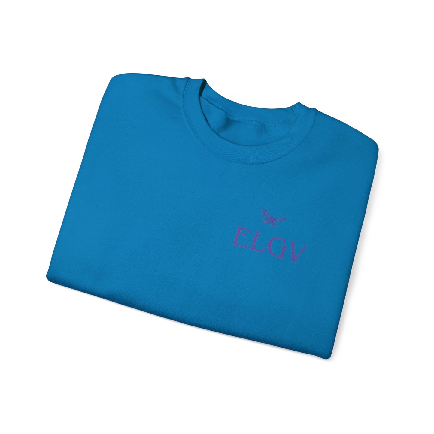 “Side ELGV logo prple” sweatshirt