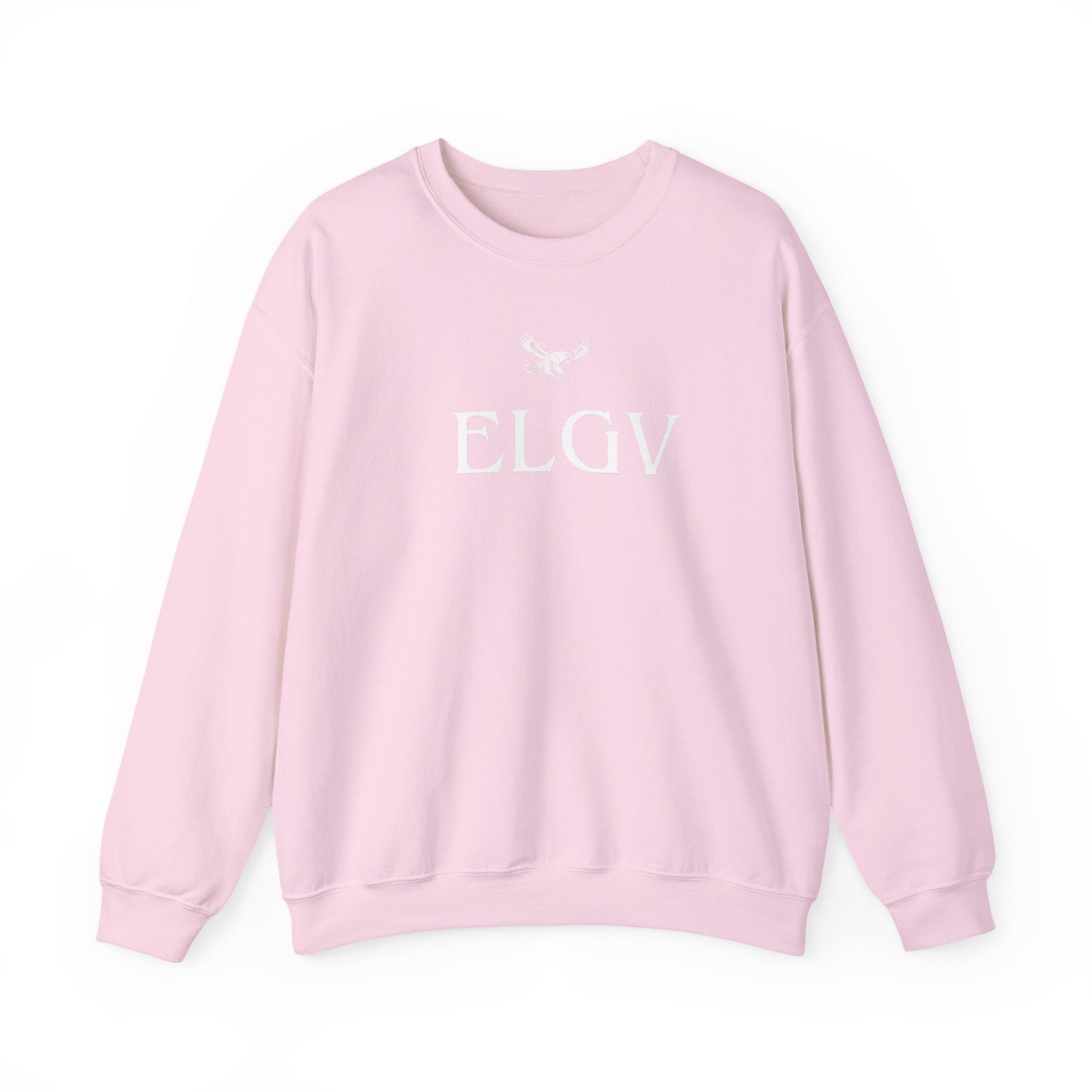 “Center ELGV logo white” sweatshirt