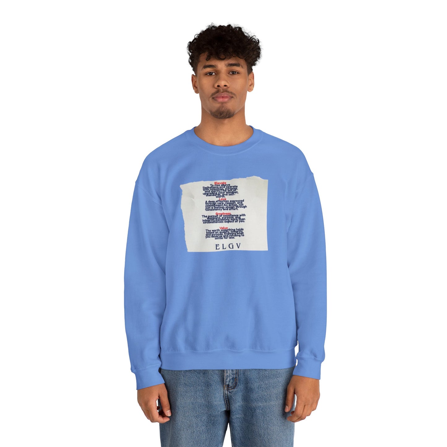 “The ELGV scripture” sweatshirt