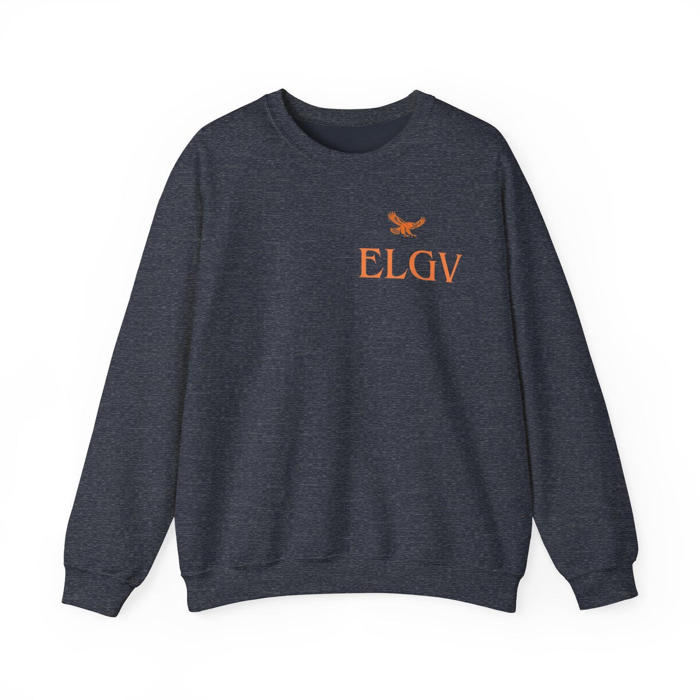 “Side ELGV logo orange” sweatshirt