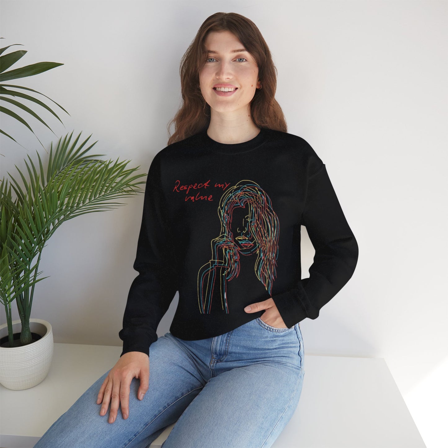 “Boundaries respected” sweatshirt