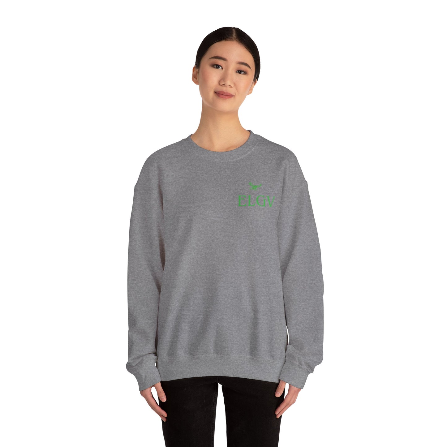 “Side ELGV logo green” sweatshirt