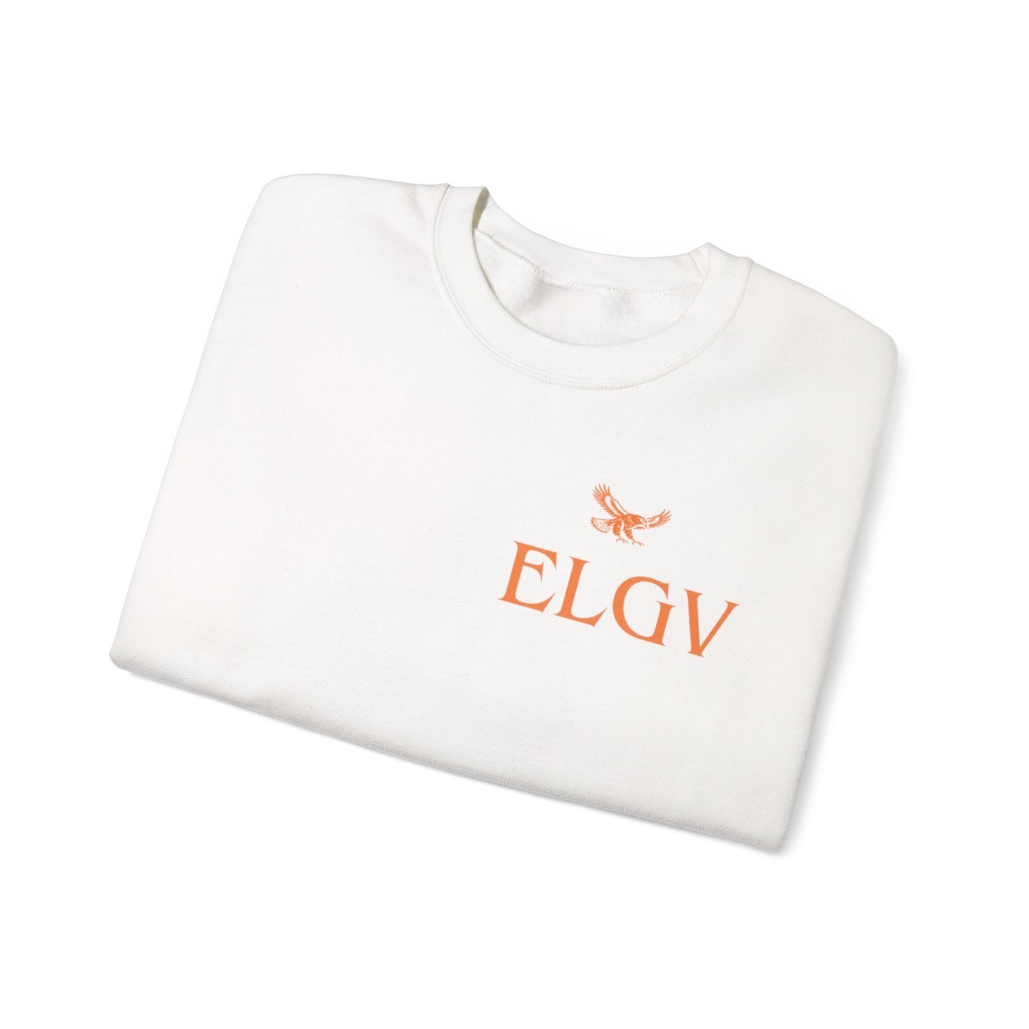 “Side ELGV logo orange” sweatshirt