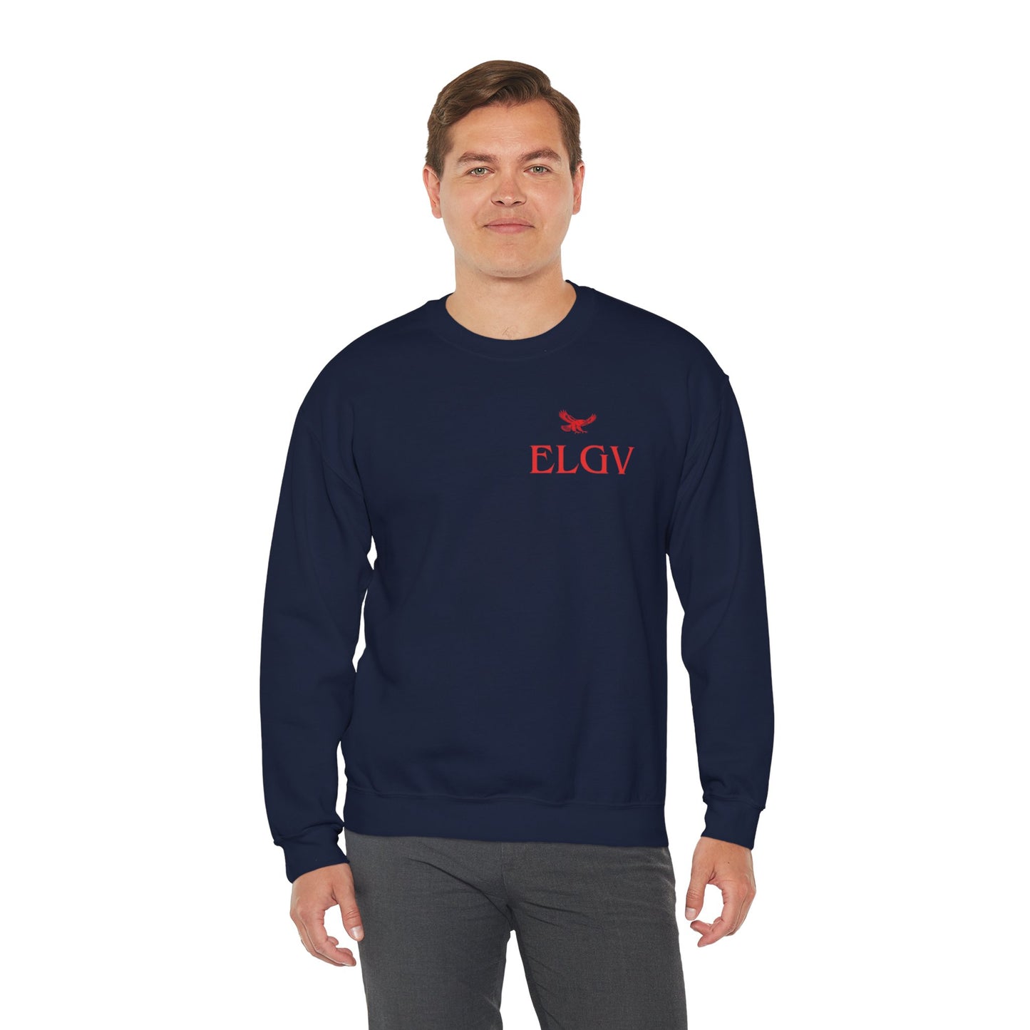 “Side ELGV logo red” sweatshirt