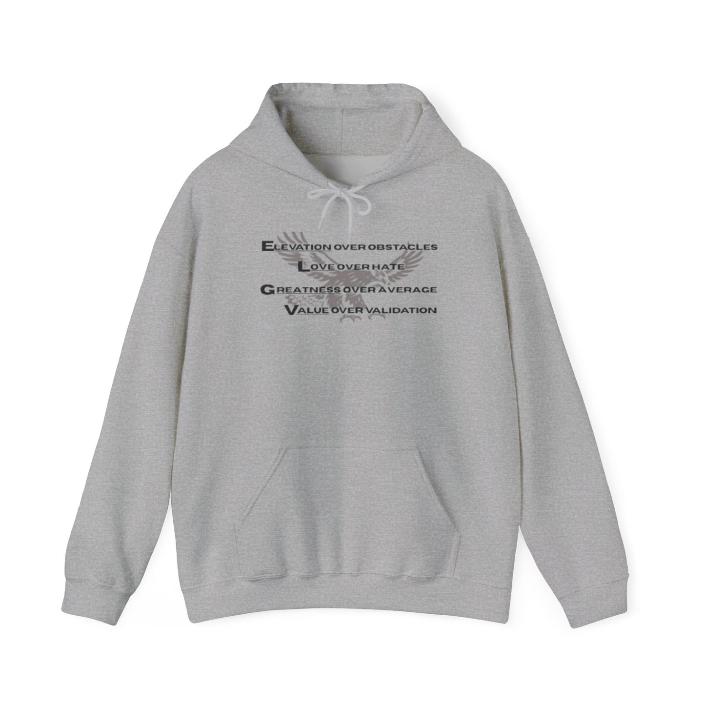 “Above it all” hoodie