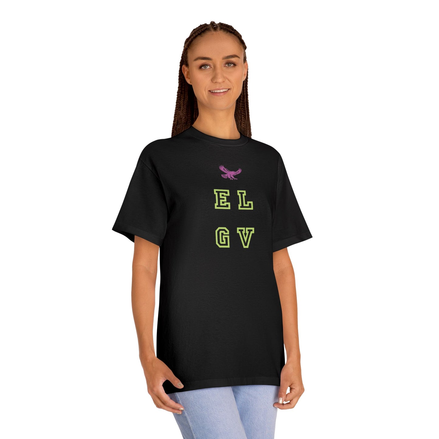 “Neon vibes pink/green tee