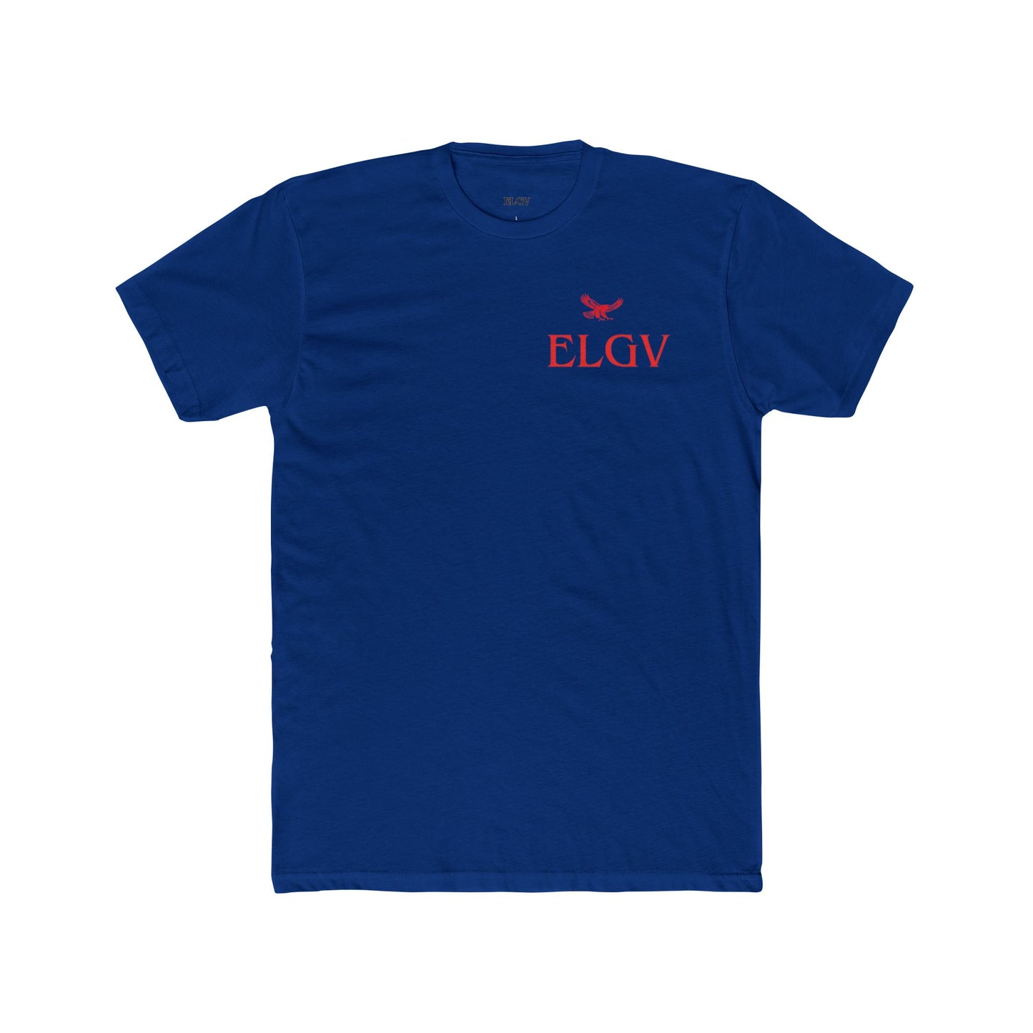 “Side ELGV logo red” tee
