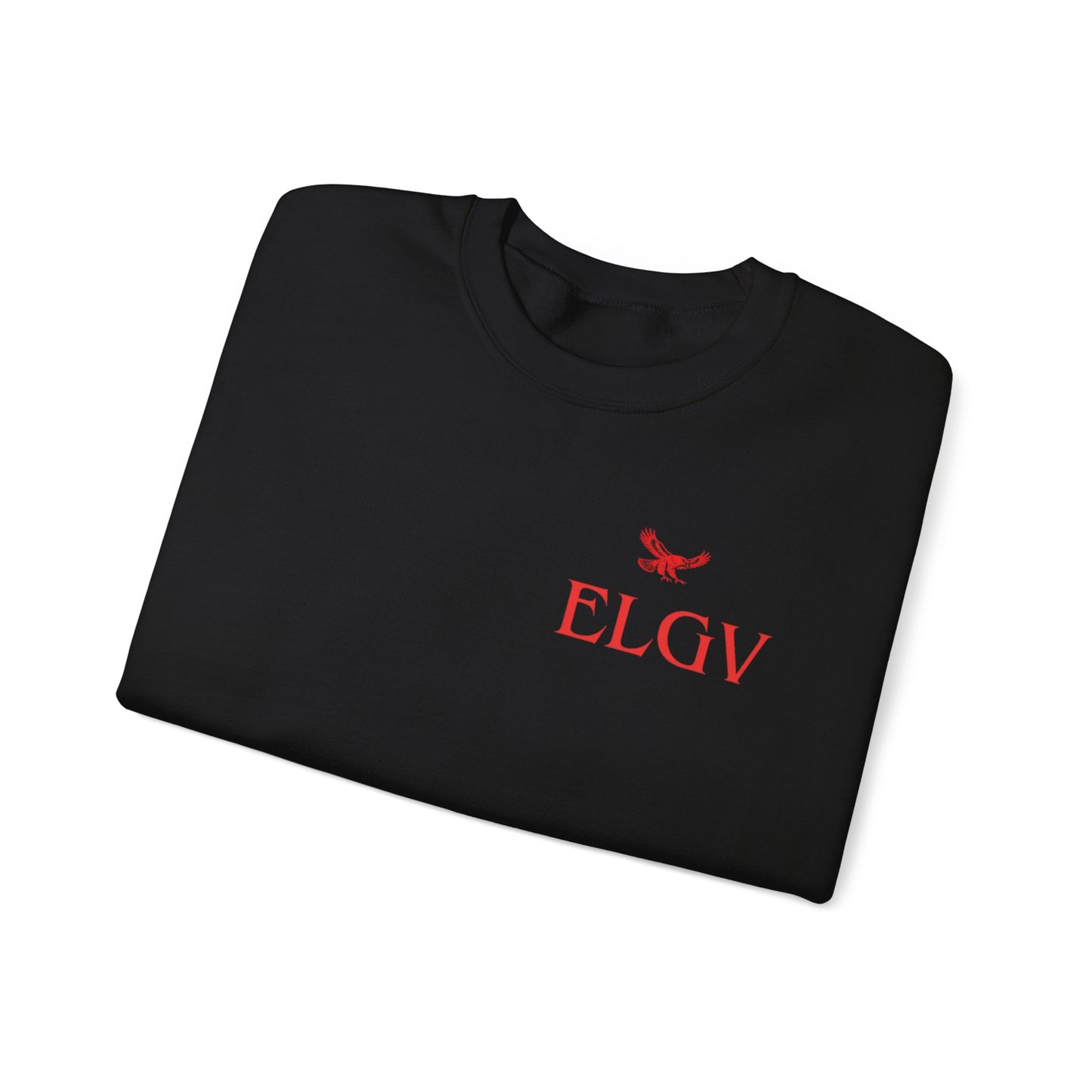 “Side ELGV logo red” sweatshirt
