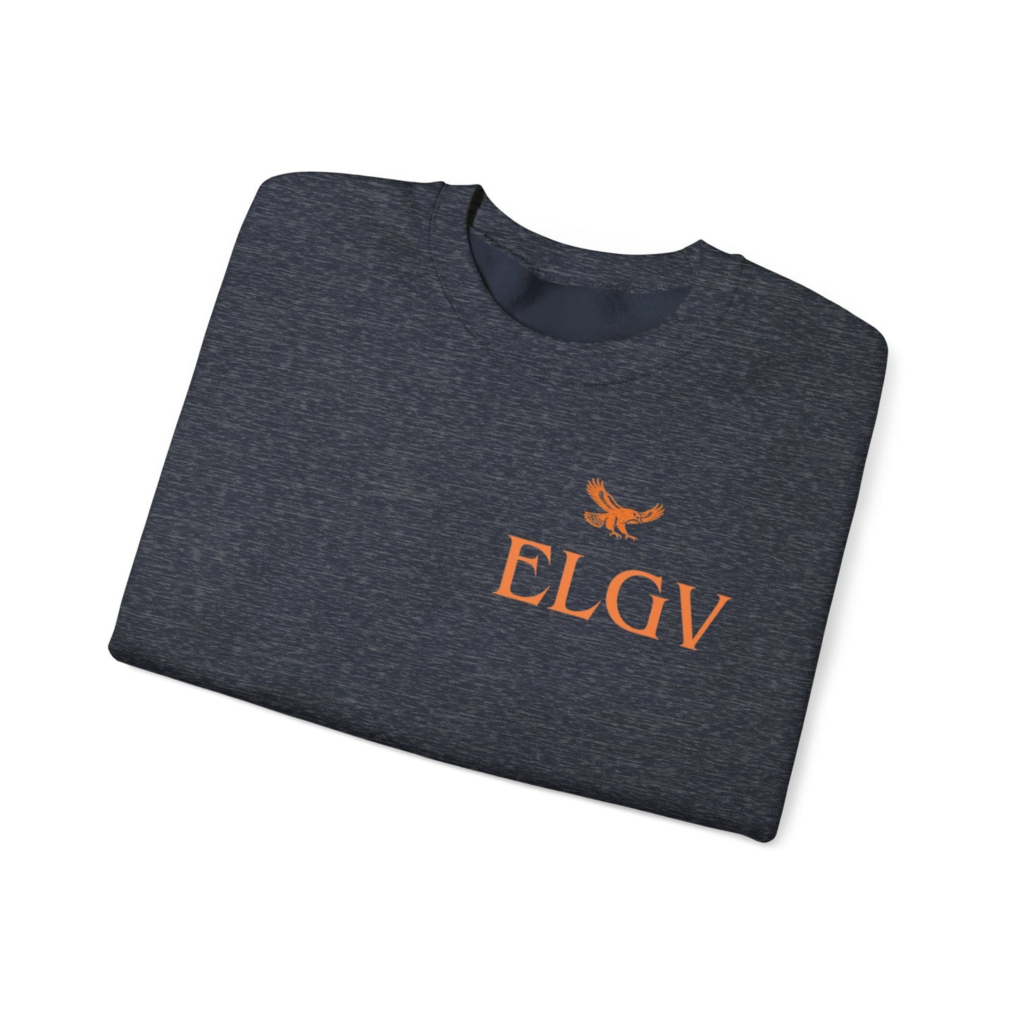 “Side ELGV logo orange” sweatshirt