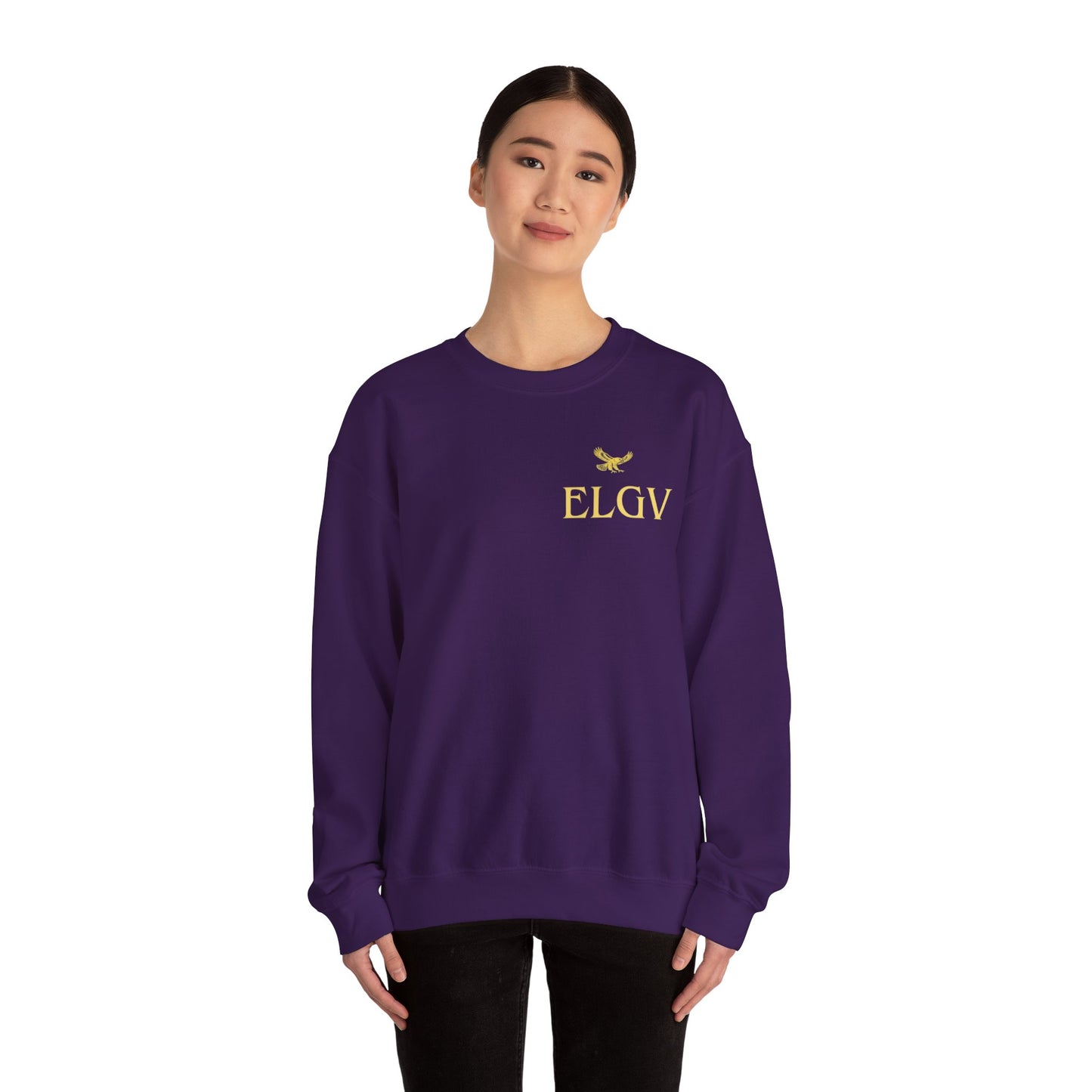 “Side ELGV logo yellow” sweatshirt