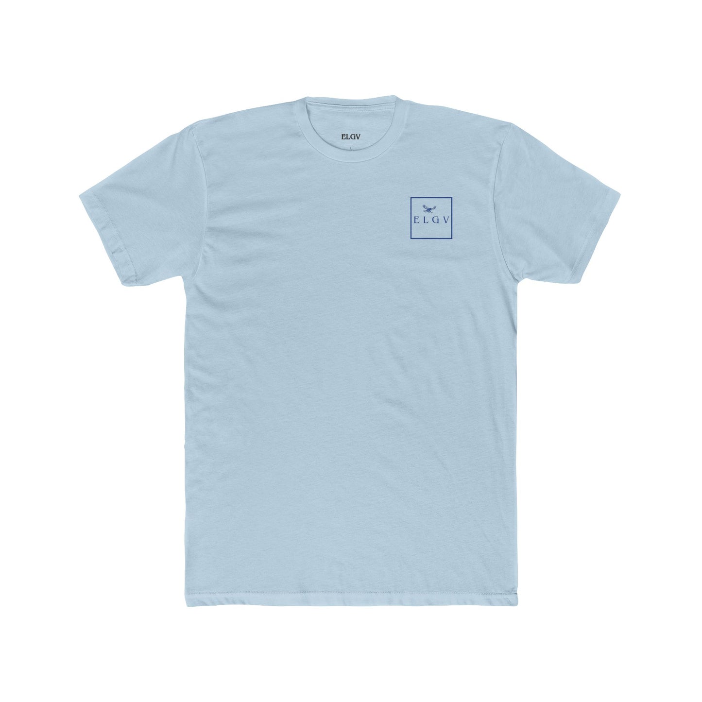 “The ELGV legacy blue, next level” tee