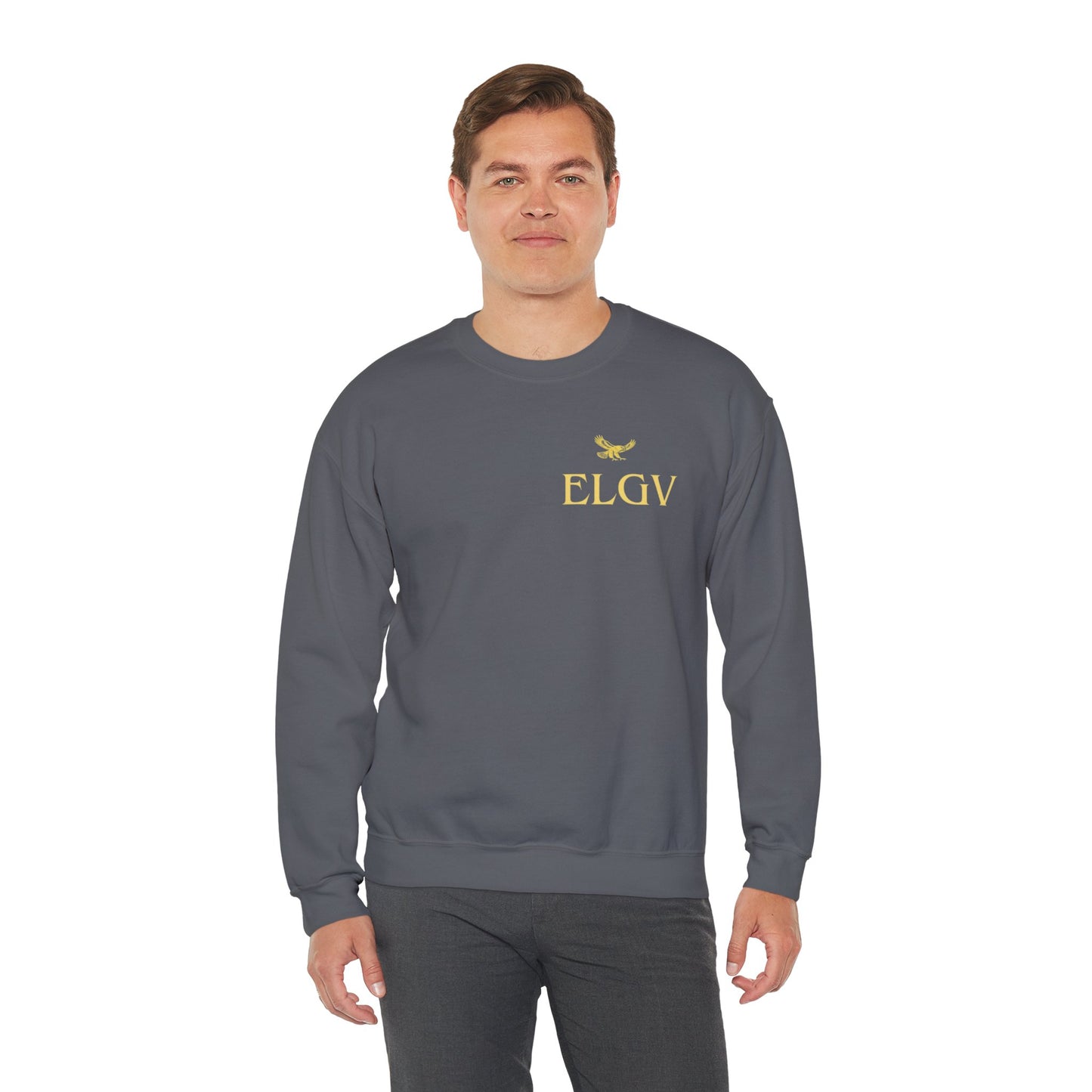 “Side ELGV logo yellow” sweatshirt