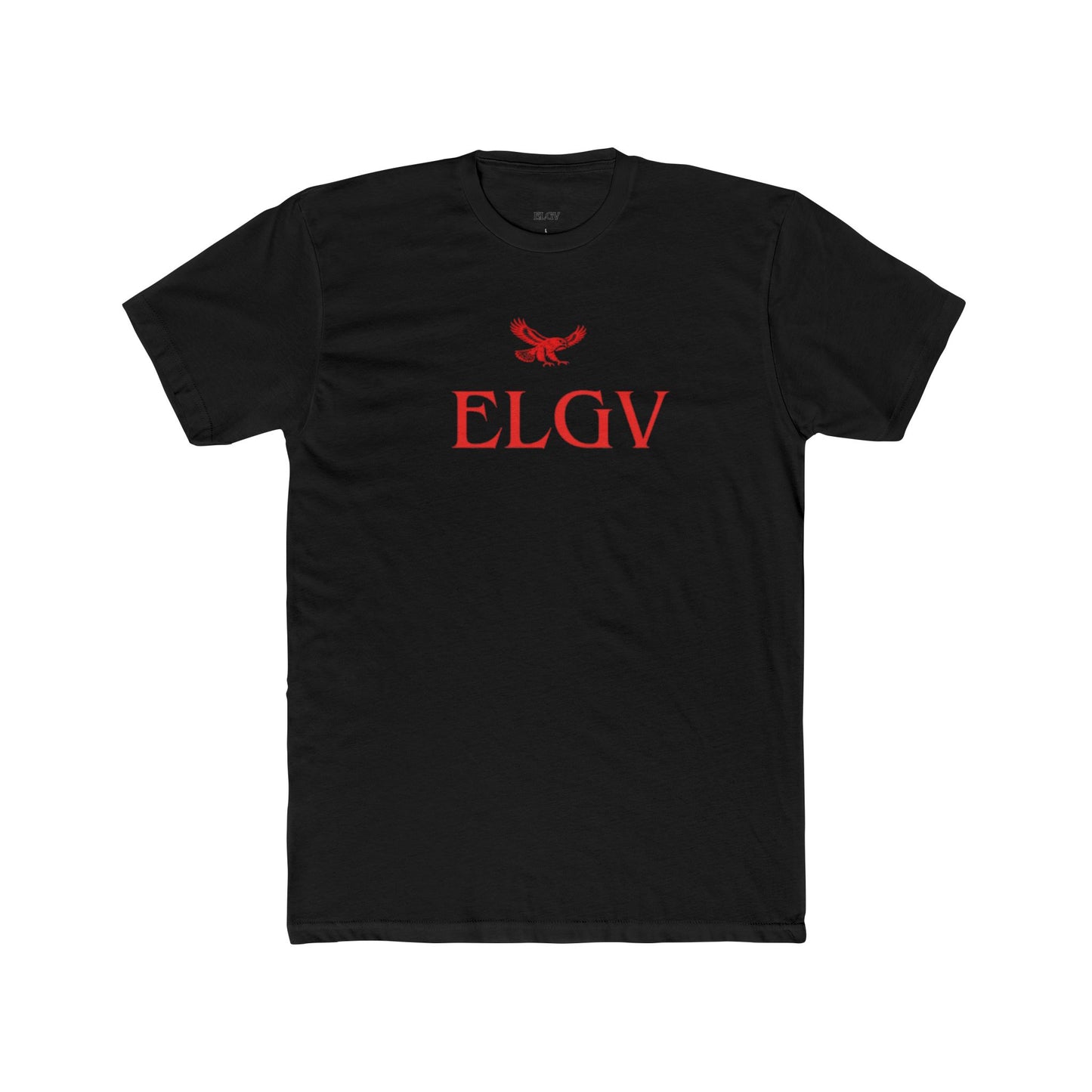 “Center ELGV logo red” tee