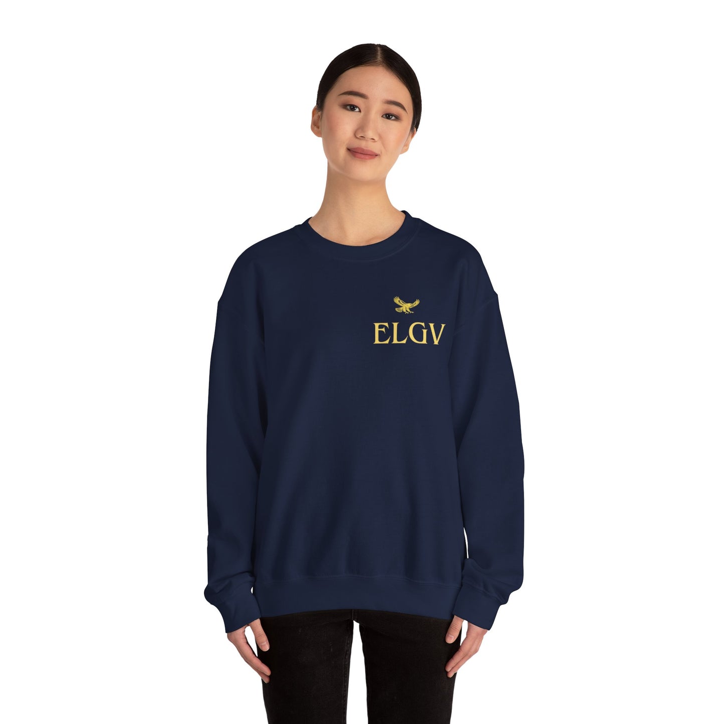 “Side ELGV logo yellow” sweatshirt
