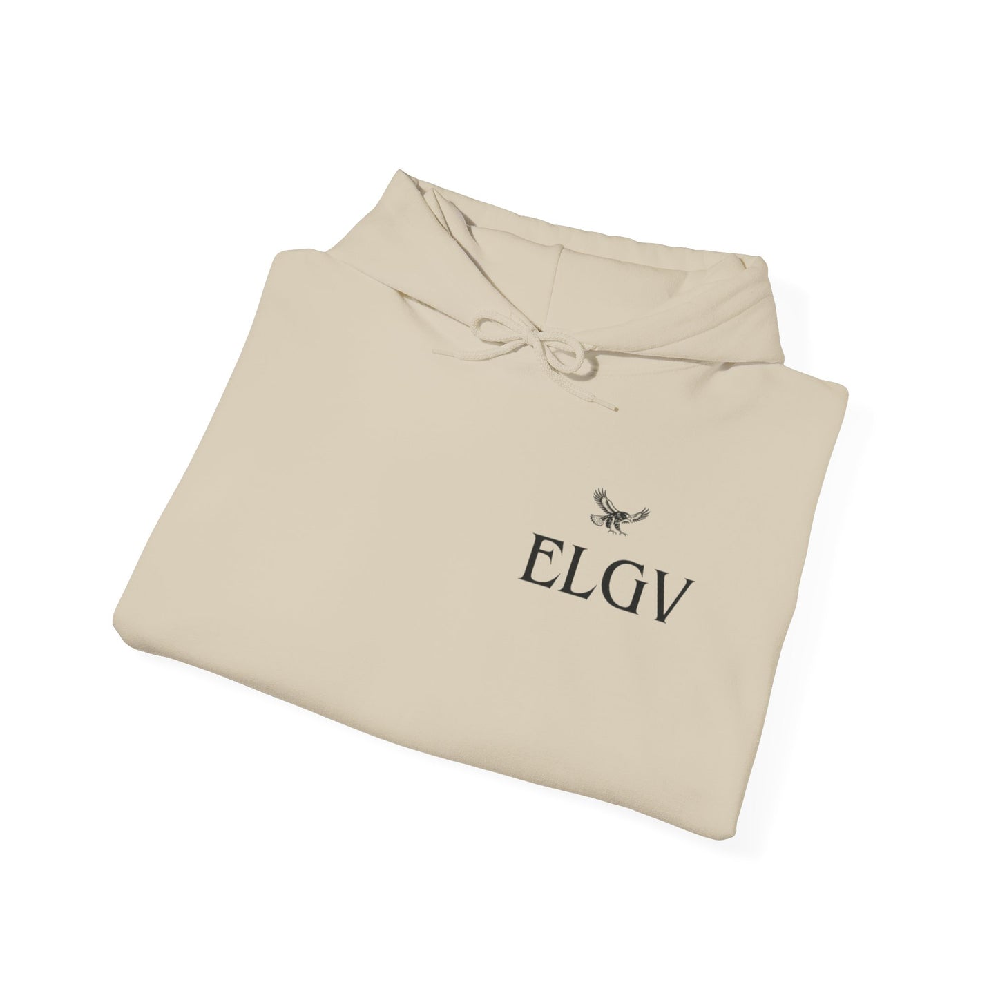 “Side ELGV logo blk” hoodie