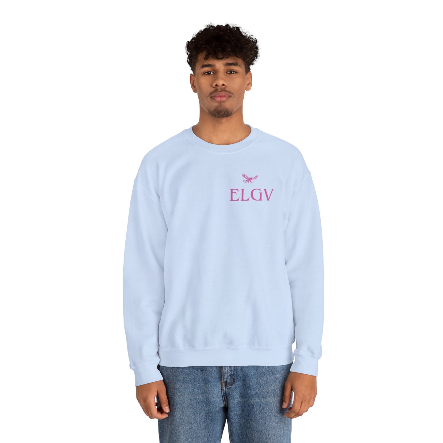 “Side ELGV logo pink” sweatshirt