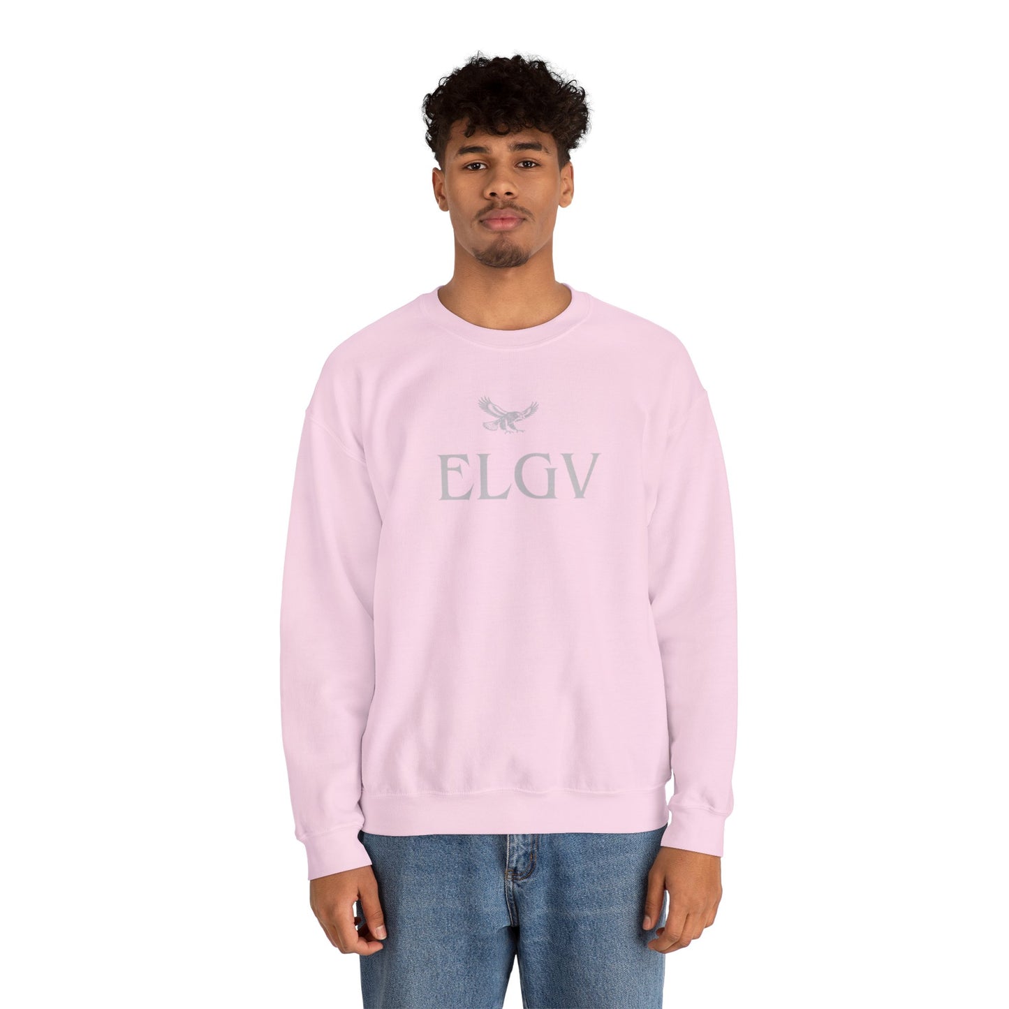 “Center ELGV logo grey” sweatshirt