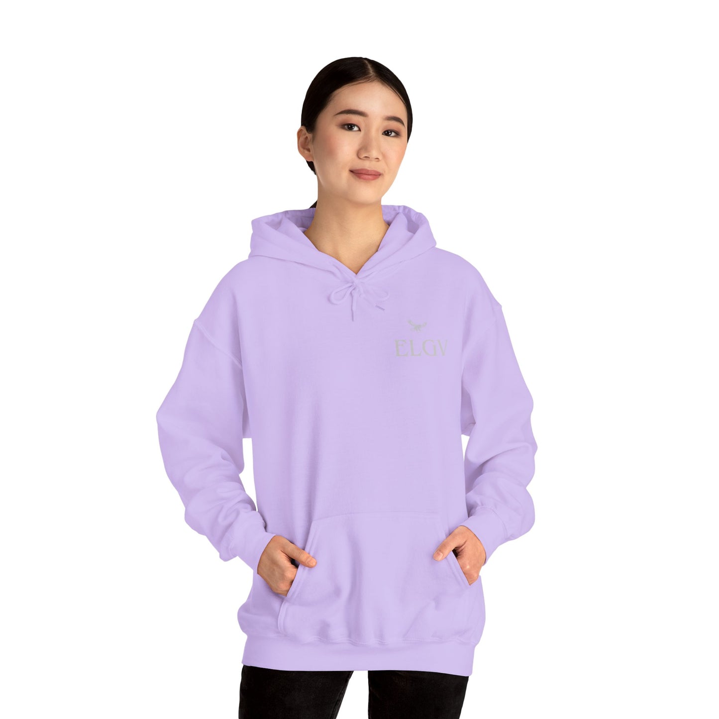 “Side ELGV logo gry” hoodie