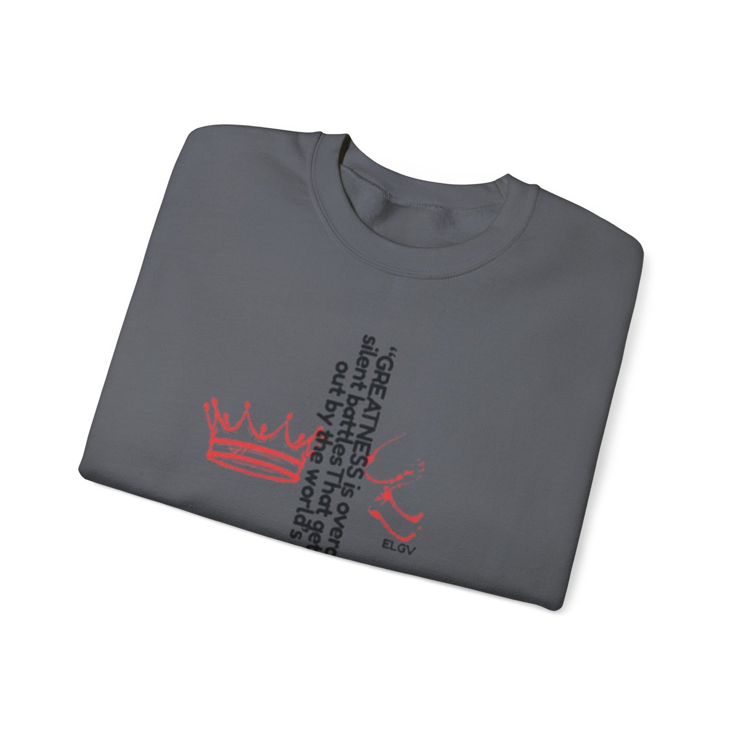 “Silent battles, greater strength” sweatshirt