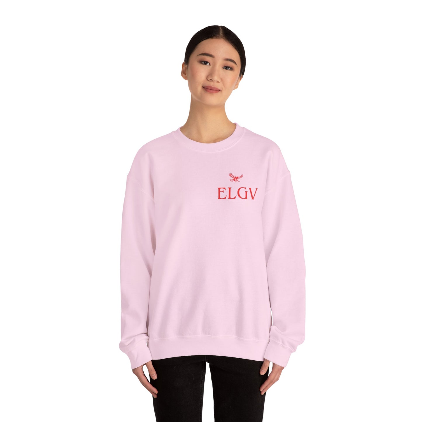 “Side ELGV logo red” sweatshirt