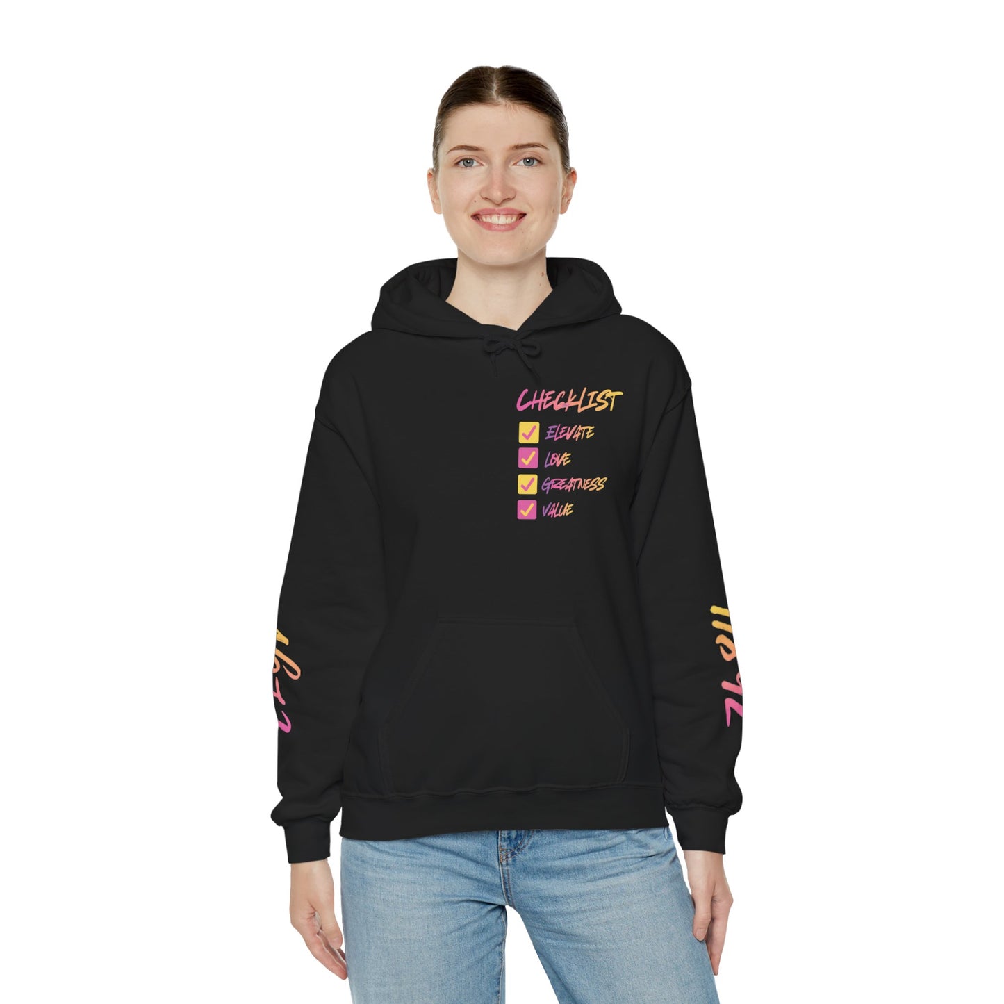 "Checklist mode activated” hoodie