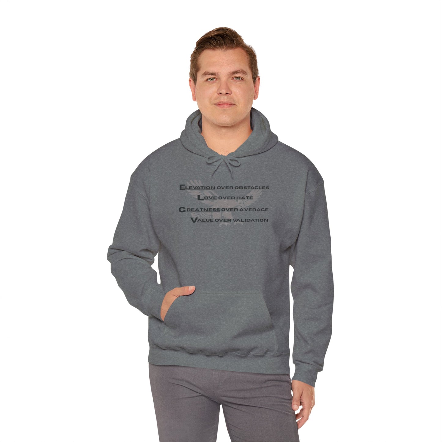 “Above it all” hoodie