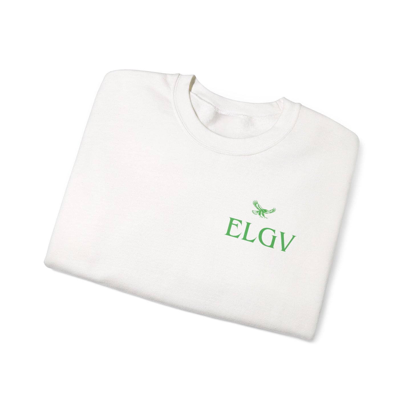 “Side ELGV logo green” sweatshirt