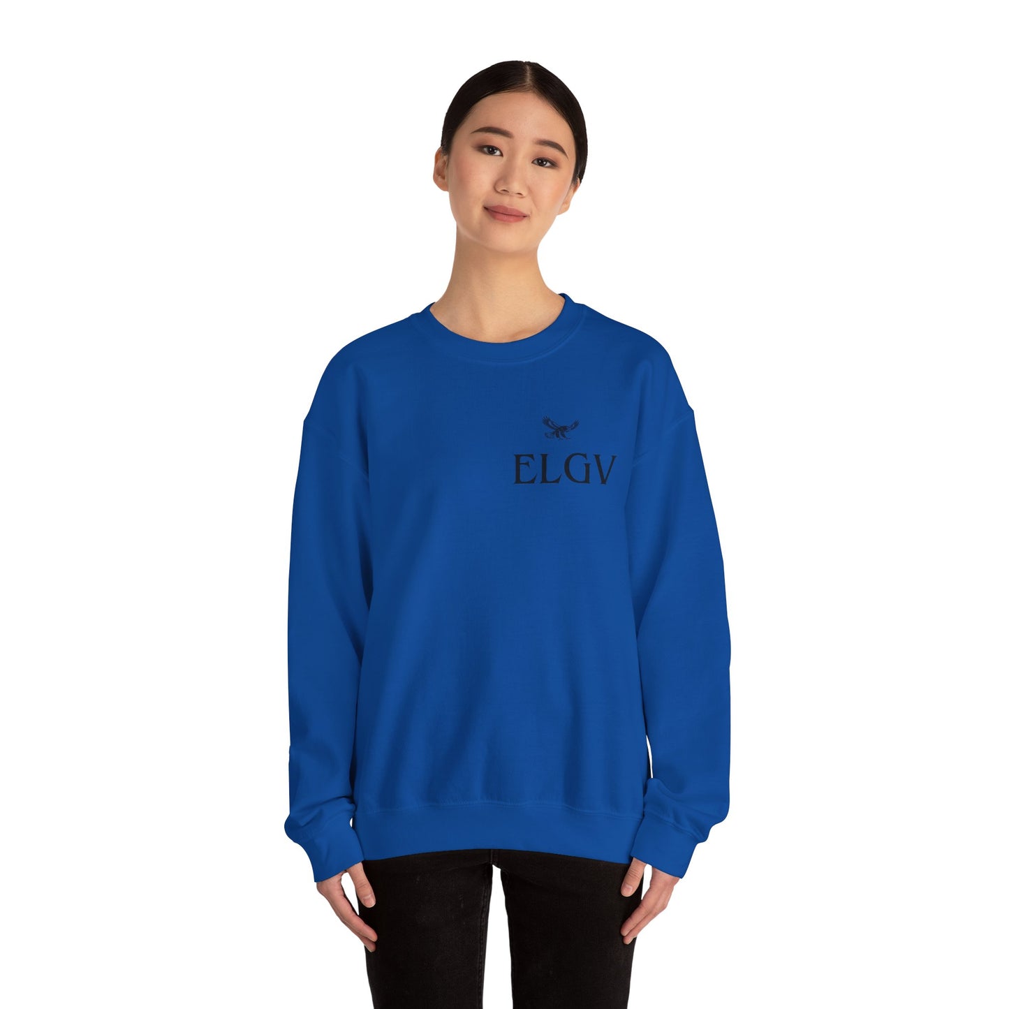 “Side ELGV logo blk” sweatshirt