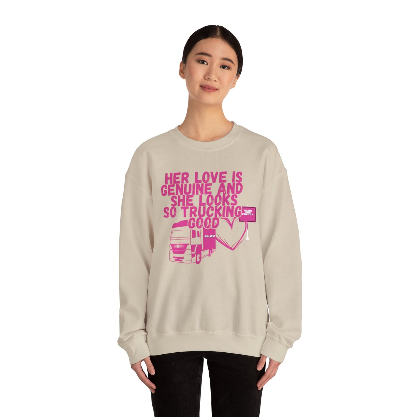 “Truck love” sweatshirt