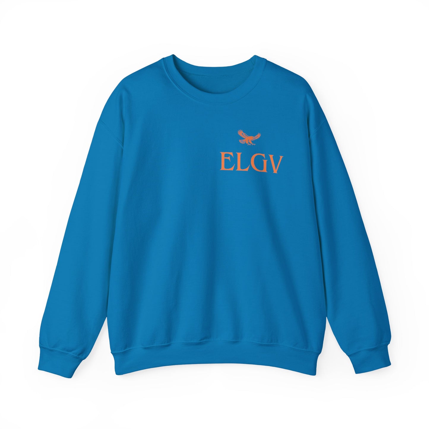 “Side ELGV logo orange” sweatshirt