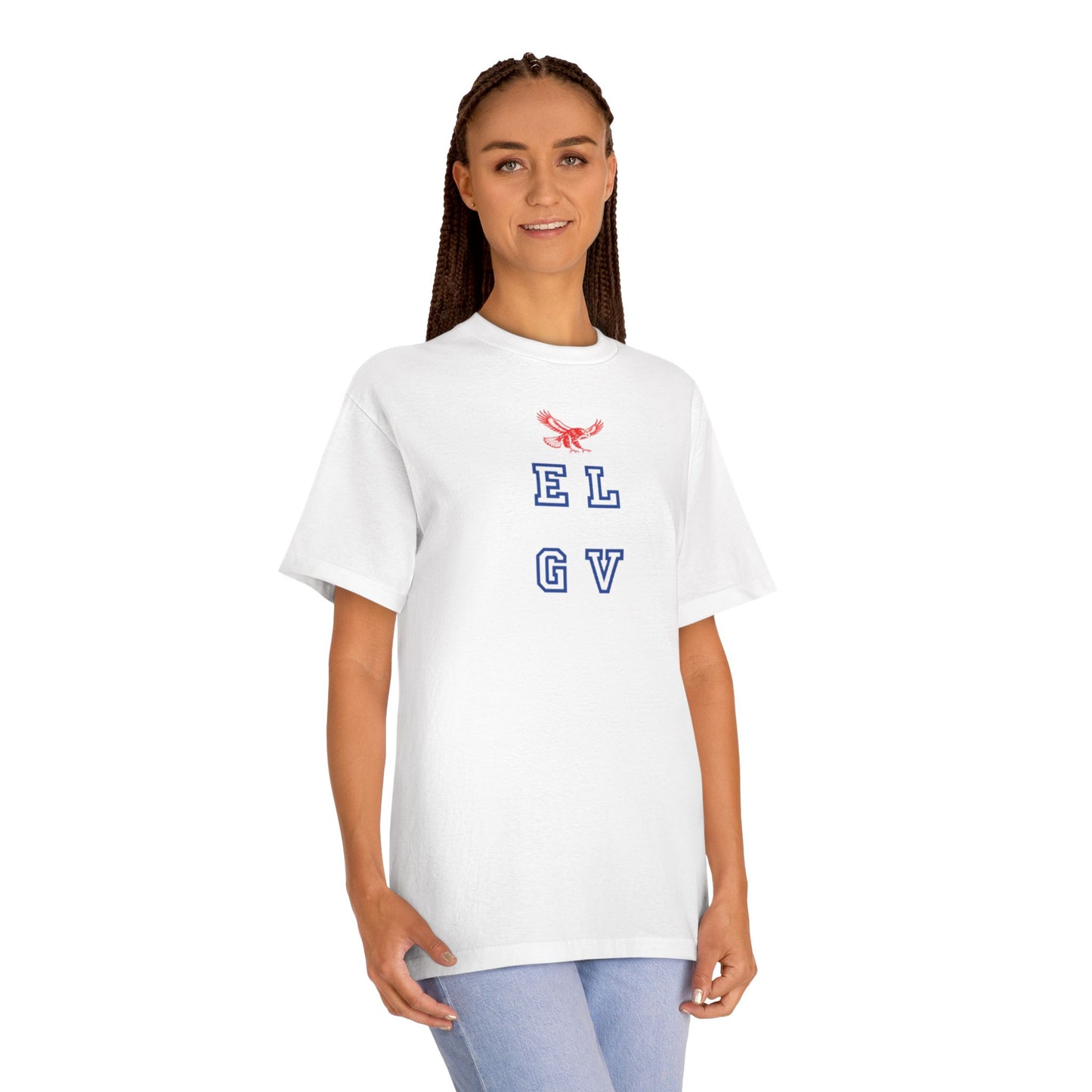 “ELGV legacy stacked” tee