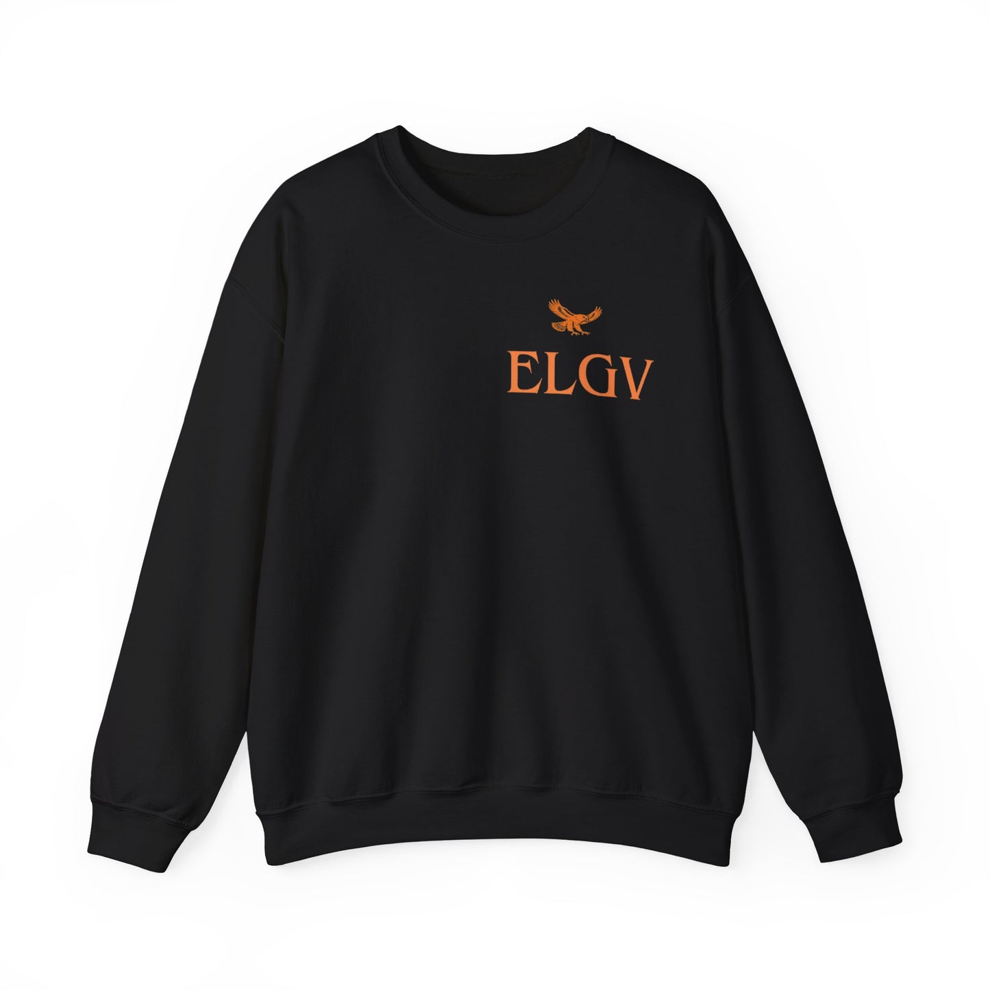 “Side ELGV logo orange” sweatshirt