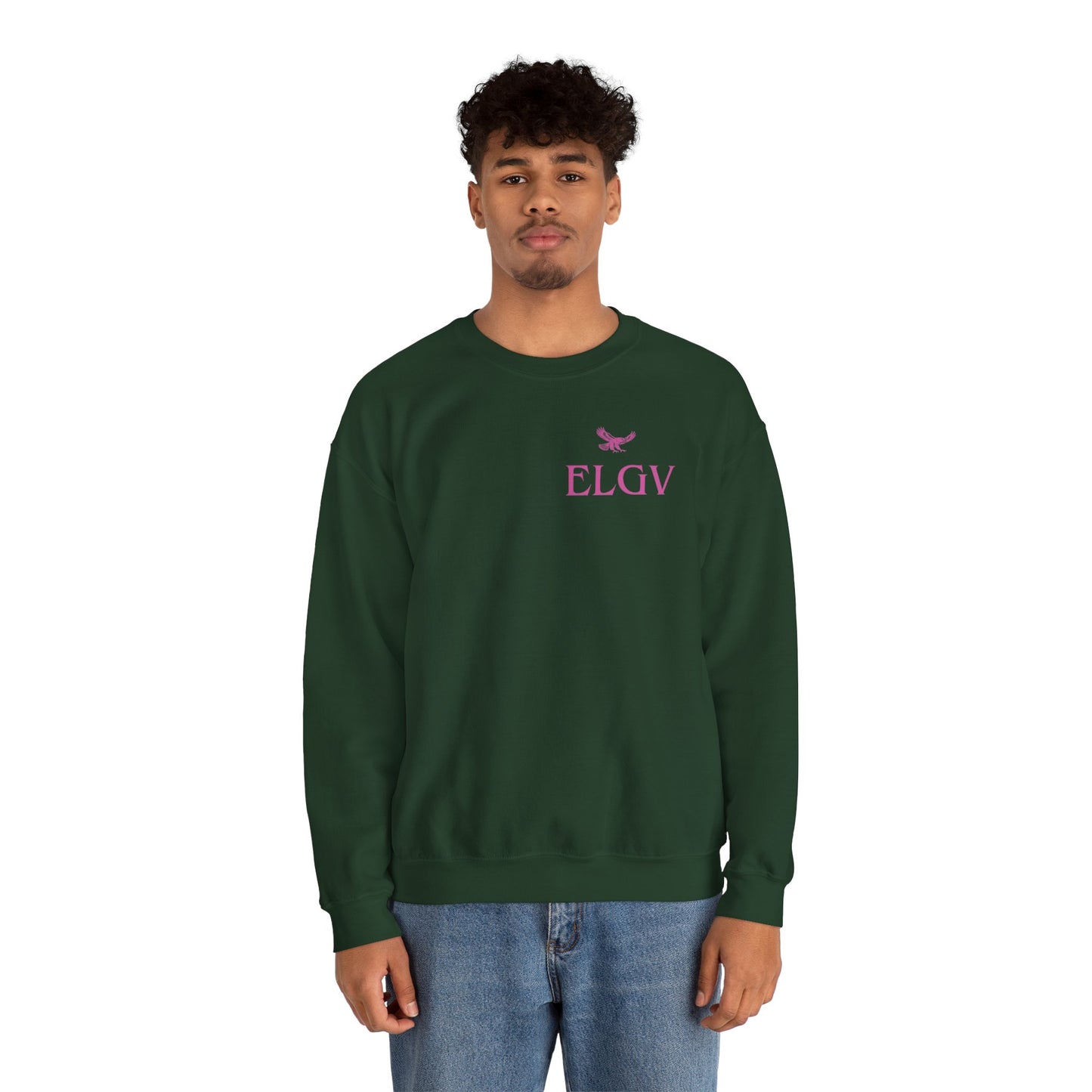 “Side ELGV logo pink” sweatshirt