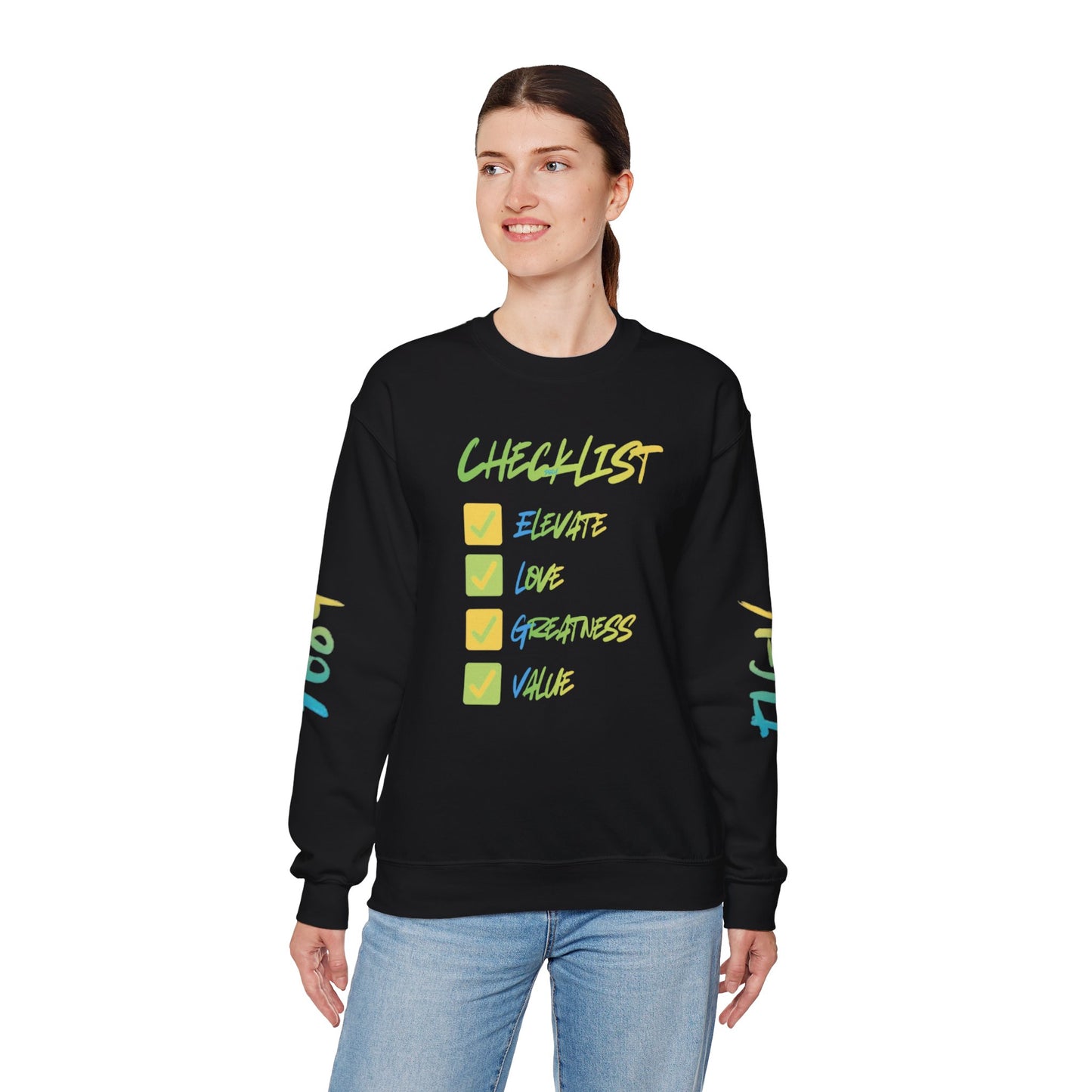 “ELGV checklist mode” sweatshirt