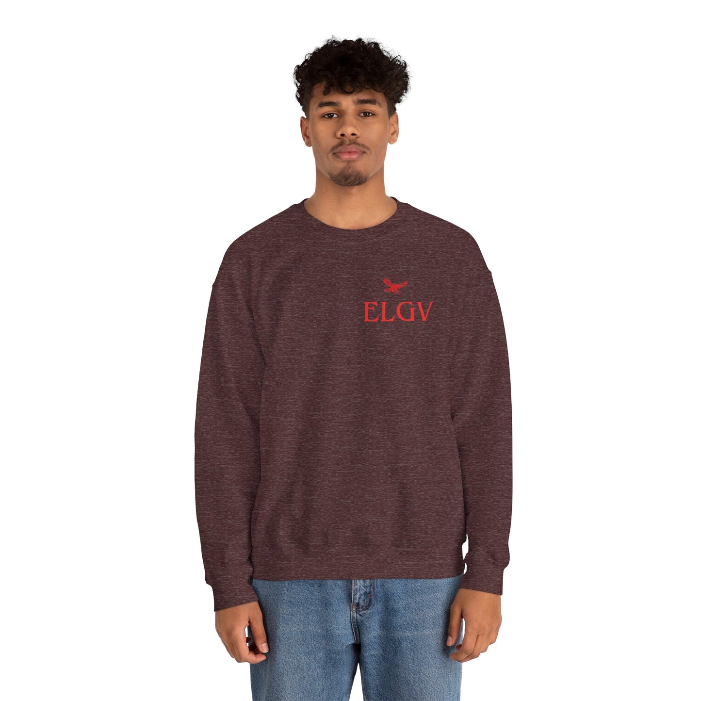 “Side ELGV logo red” sweatshirt
