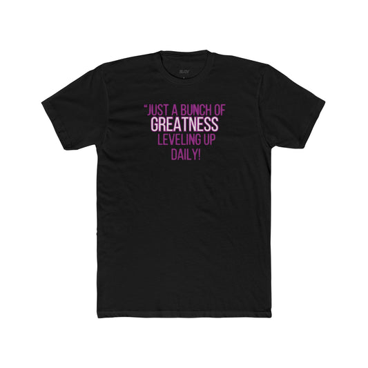 “Daily level up” tee