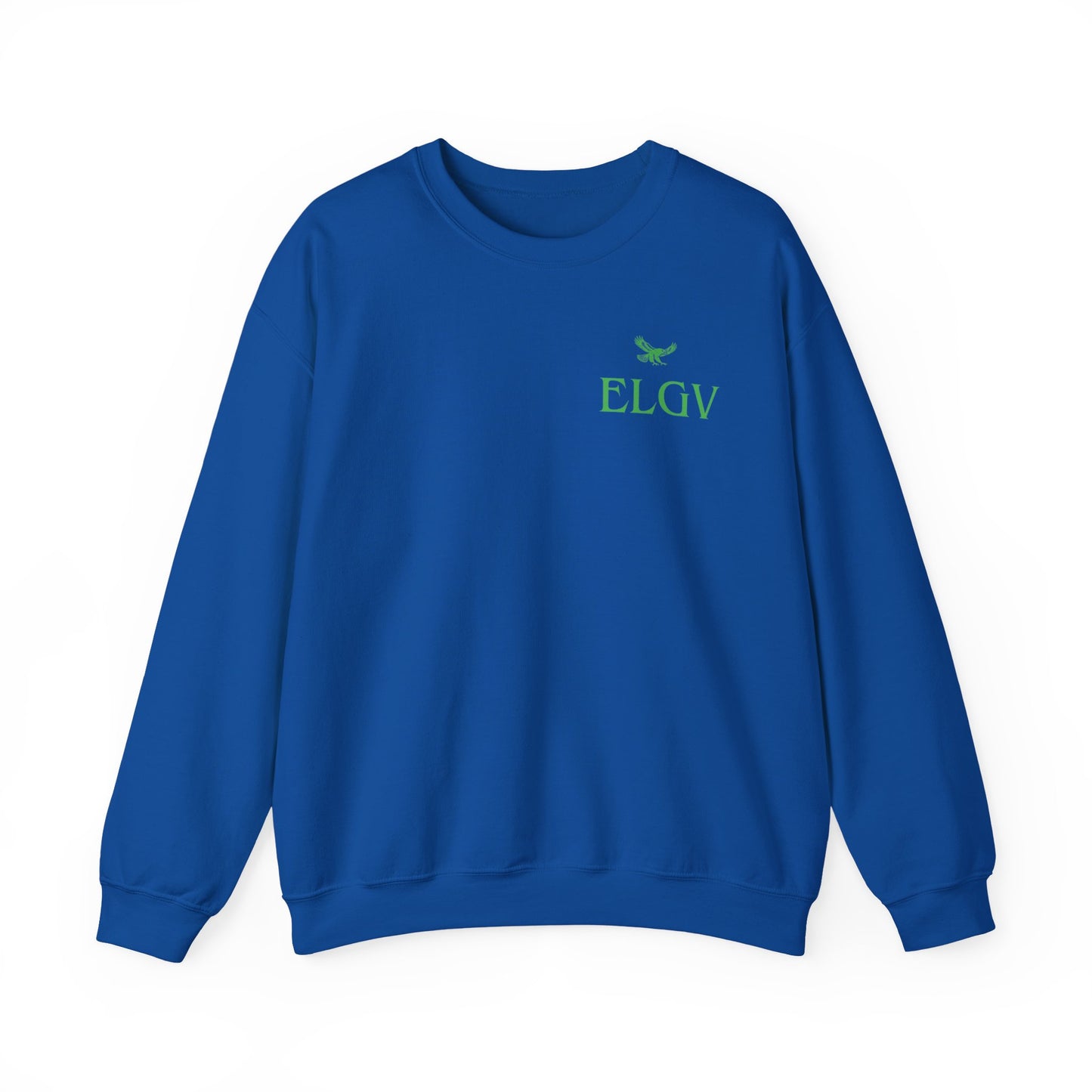 “Side ELGV logo green” sweatshirt