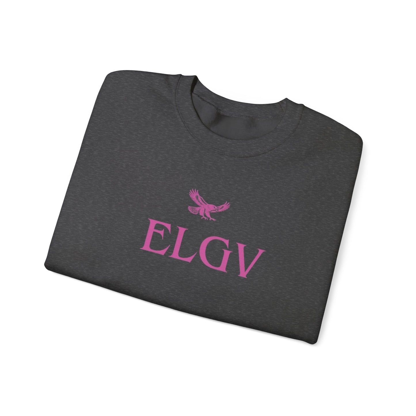 “Center ELGV logo pink” sweatshirt