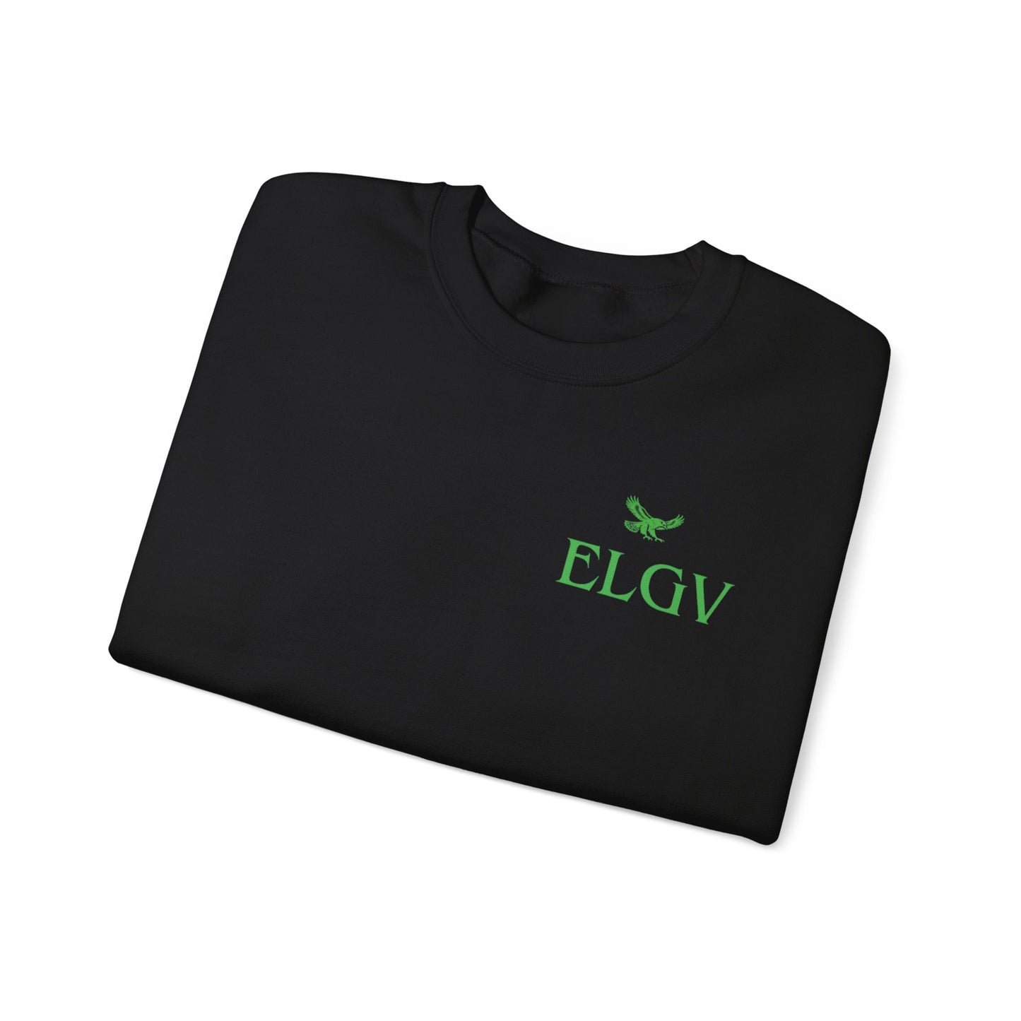 “Side ELGV logo green” sweatshirt