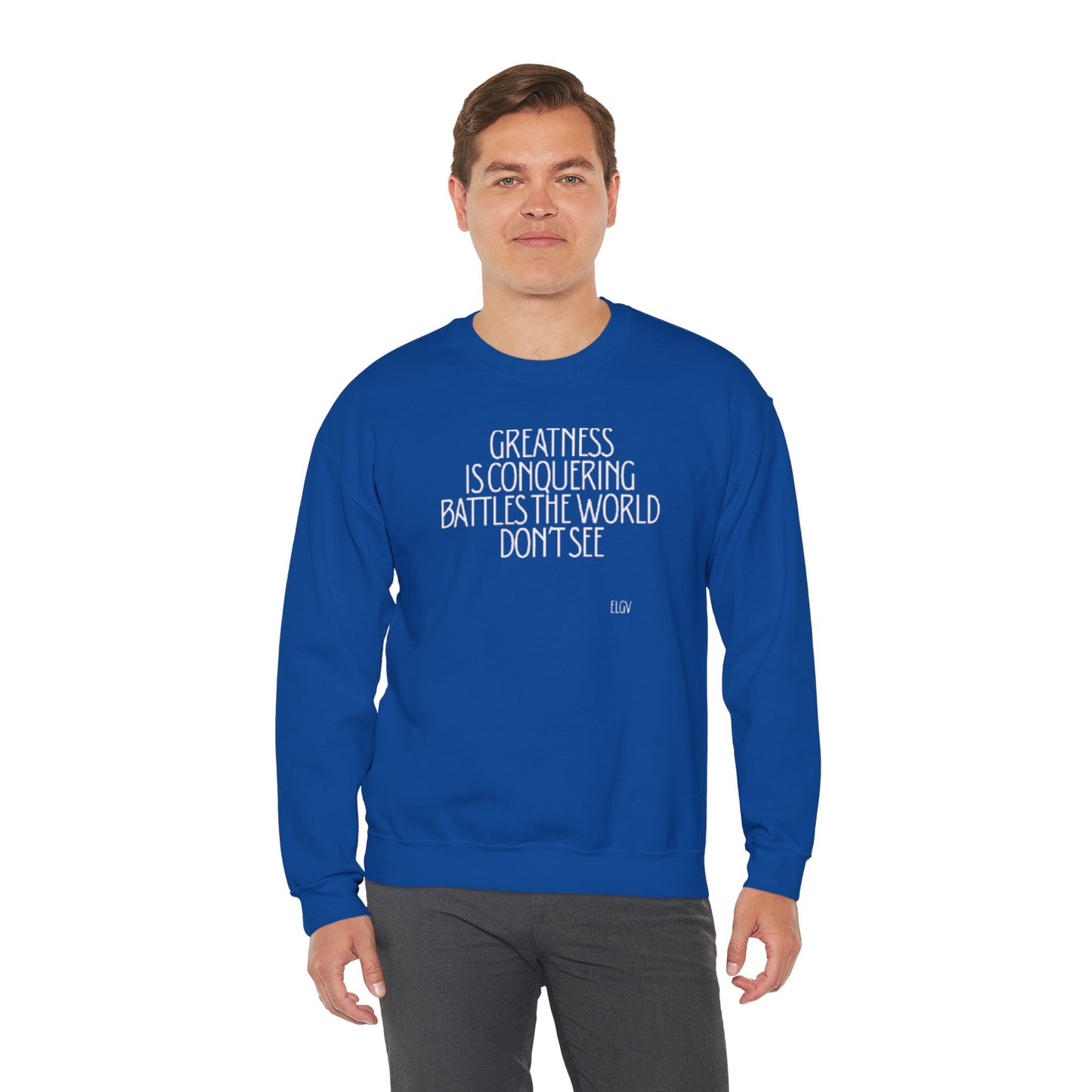 “Conquering battles” sweatshirt