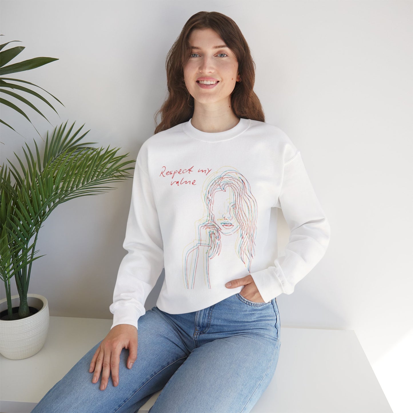 “Boundaries respected” sweatshirt