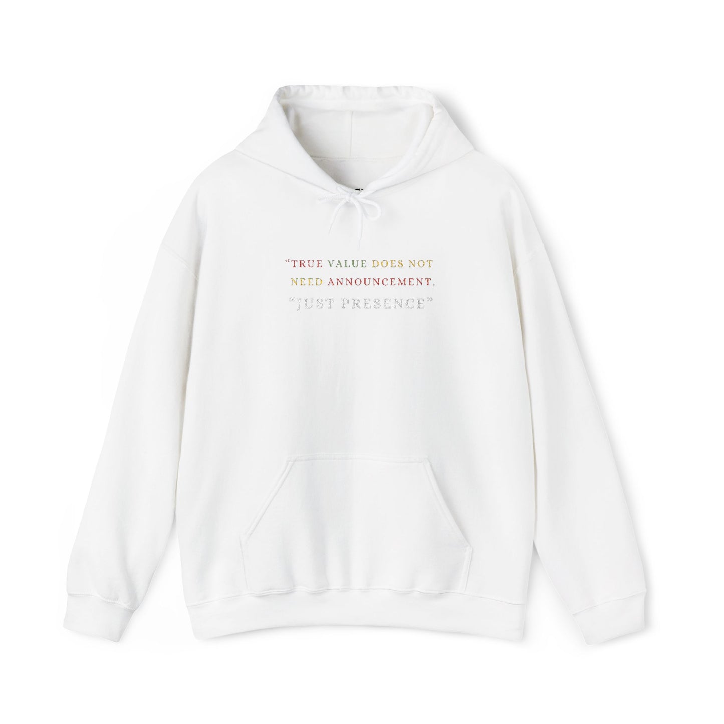 “Presence over noise deluxe” sweatshirt