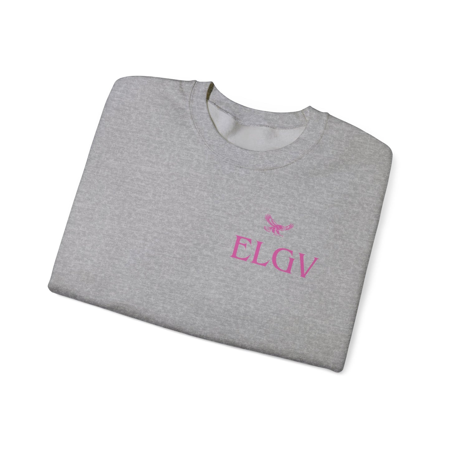 “Side ELGV logo pink” sweatshirt