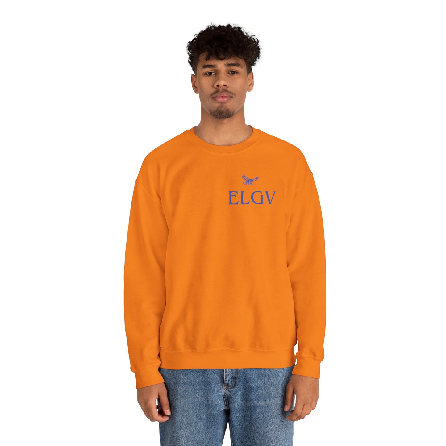 “Side ELGV logo blue” sweatshirt