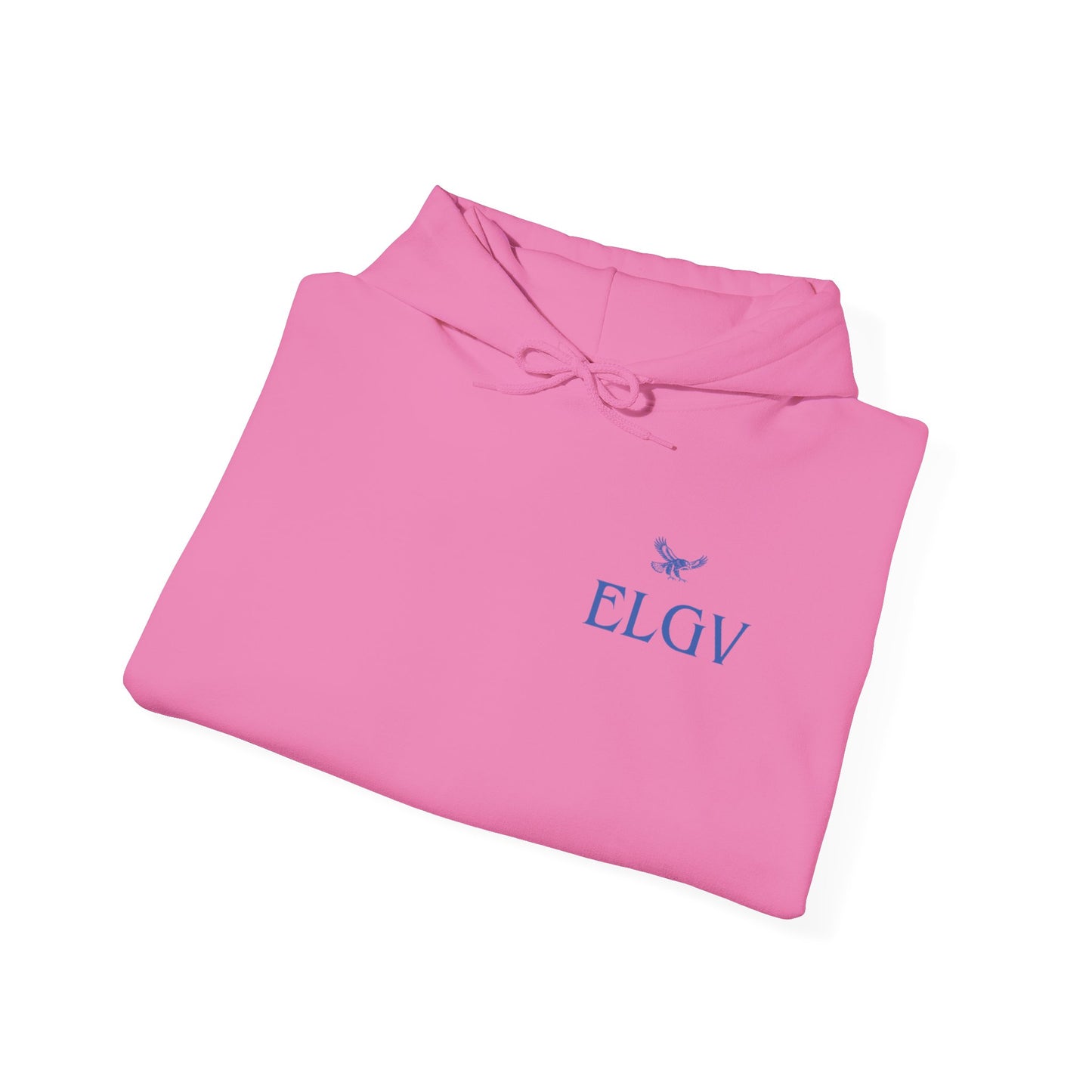 “Side ELGV logo blue” hoodie