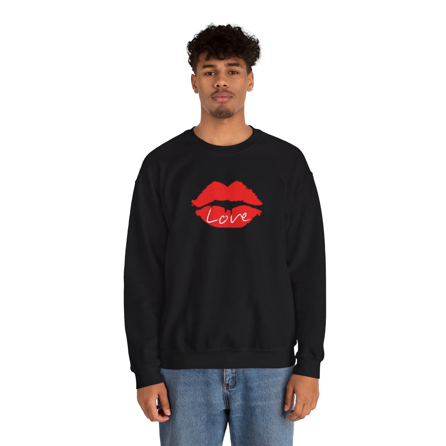 “Red kiss with love” sweatshirt
