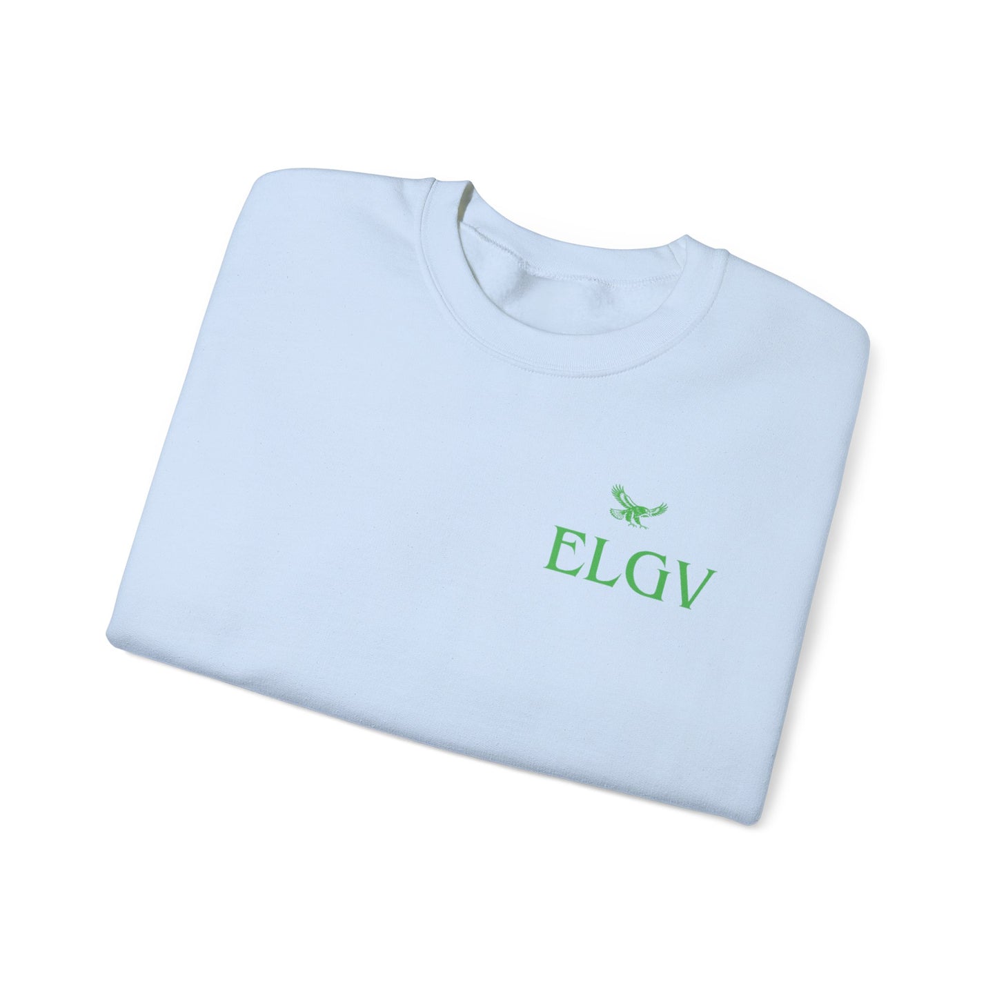 “Side ELGV logo green” sweatshirt