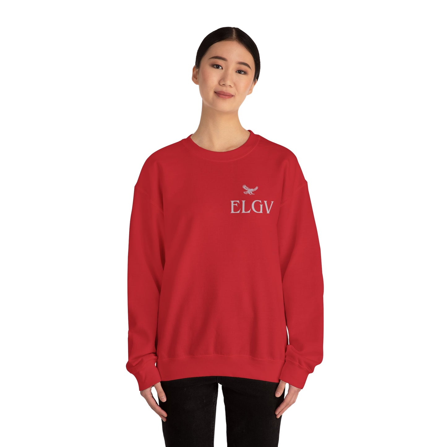 “Side ELGV logo gry” sweatshirt