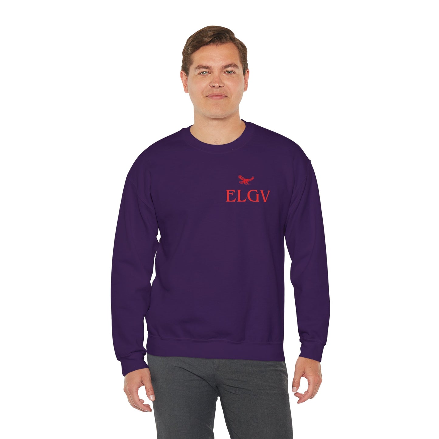 “Side ELGV logo red” sweatshirt